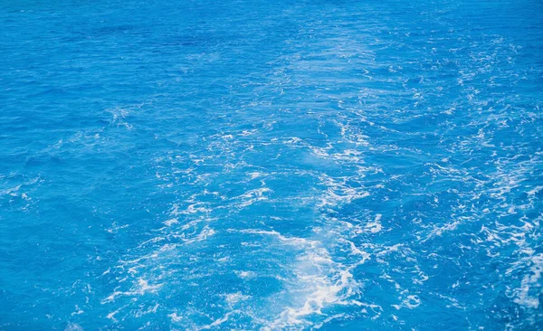 Hermosa Textura Azul Del Mar Fondo — Foto de Stock