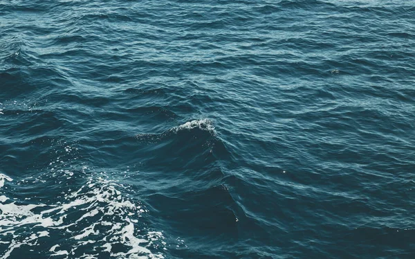 Textur Och Bakgrund Blått Havsvatten — Stockfoto