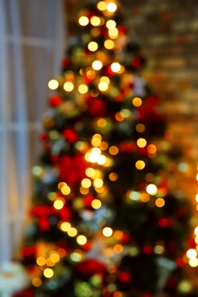 Bokeh Christmas lights — Stock Photo, Image