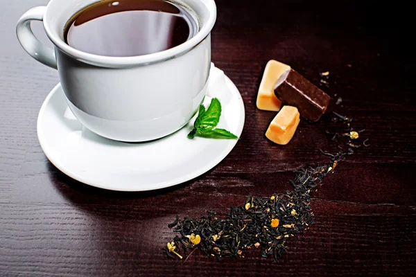 Composition du thé — Photo