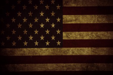 Amerika Birleşik Devletleri bayrağı Vintage tarzı