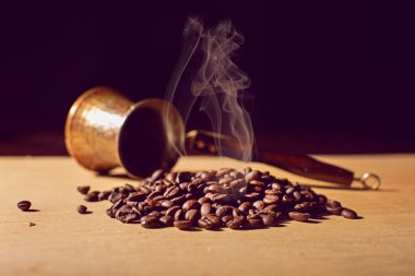 ve kahve çekirdekleri