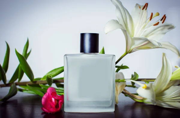 Parfum en bloemen van de orchidee — Stockfoto