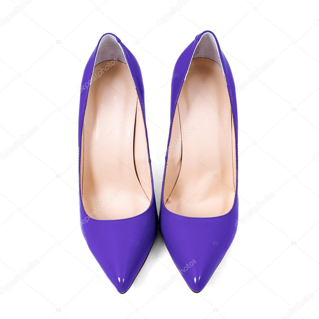 purple women's shoes