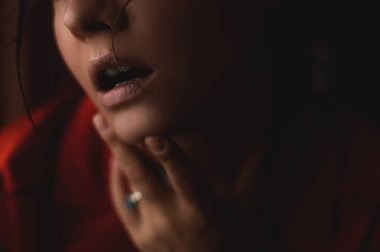 Romantic portrait of a beautiful woman