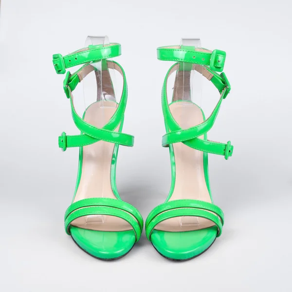 Sandales d'été vertes — Photo