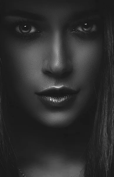 Potret close-up seorang gadis — Stok Foto