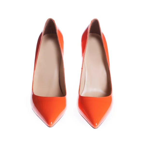 Chaussures orange femme — Photo