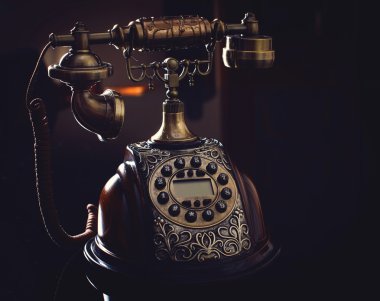 retro tarzı telefon