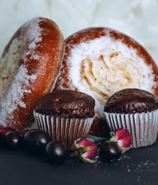 Çikolatalı kek portre