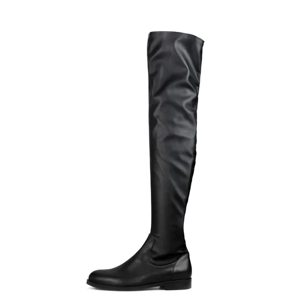 Female black boots — Stock Photo, Image