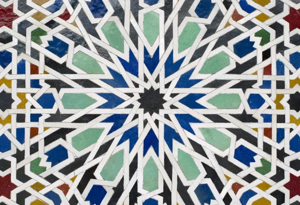 Arka plan olarak Fas mimari Ayrıntılar