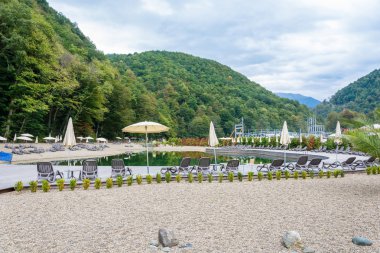 Krasnaya Polyana (Rosa Khutor ıssız beach).