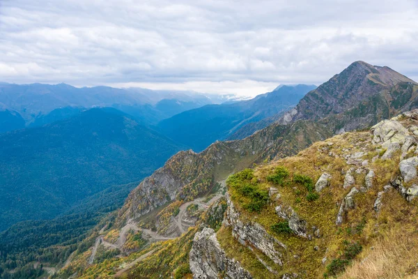 Kayak Merkezi Rosa Khutor, Krasnodar bölgesi, Rusya, 7 Ekim 201