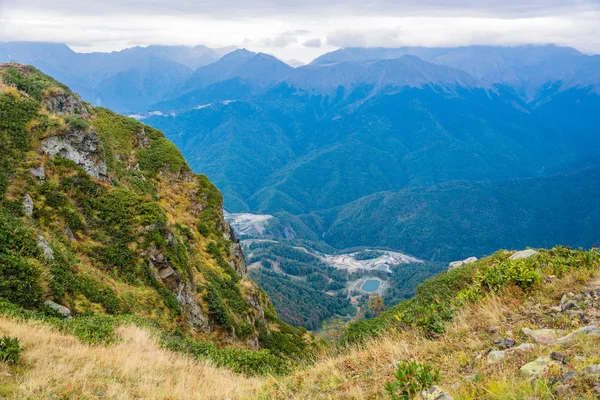 Kayak Merkezi Rosa Khutor, Krasnodar bölgesi, Rusya, 7 Ekim 201