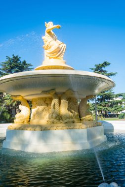 Deniz S bağlantı noktası navigasyon Tanrıça ile fıskiye