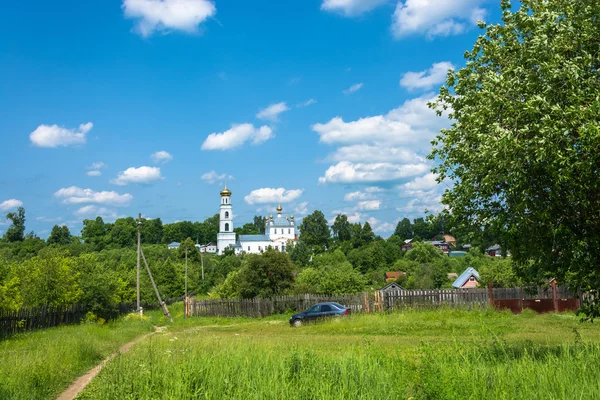 Vue de l'église de la Transfiguration dans la ville de Shuya, Ivanovo — Photo