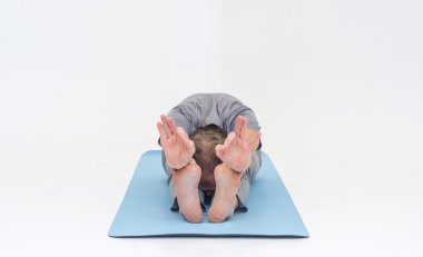 Yoga asanas. 