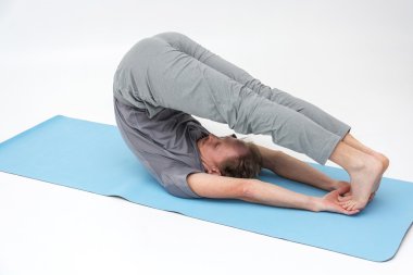 Yoga asanas.