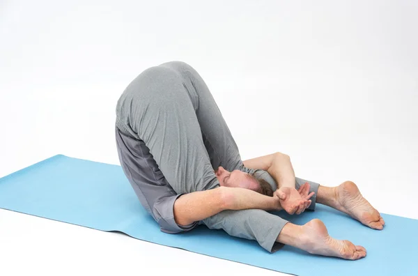 Yoga asanas. — Stockfoto