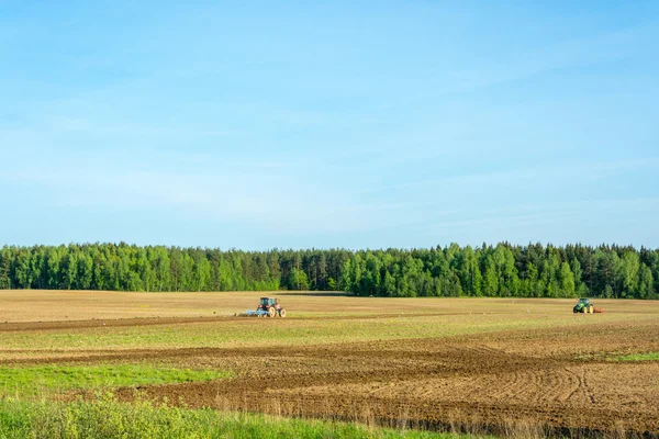 Plowed field. — Stock Photo, Image