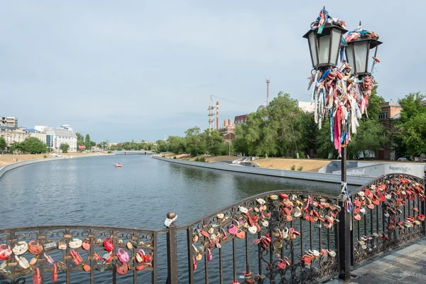 Most zakochanych w Astrakhan. Zdjęcia Stockowe bez tantiem