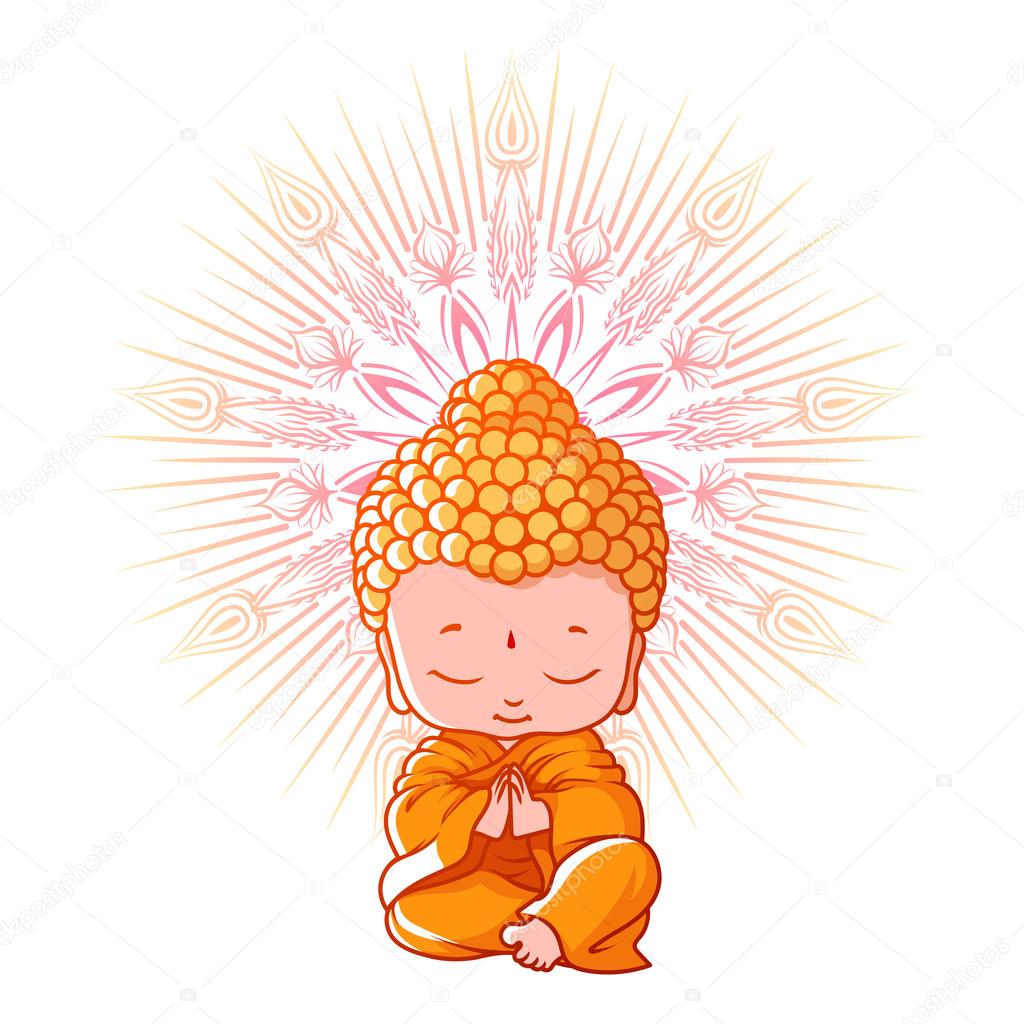 Little meditating Buddha Stock Vector Image by ©yavi #107558916 Little meditating Buddha Stock Vector Image by ©yavi #107558916