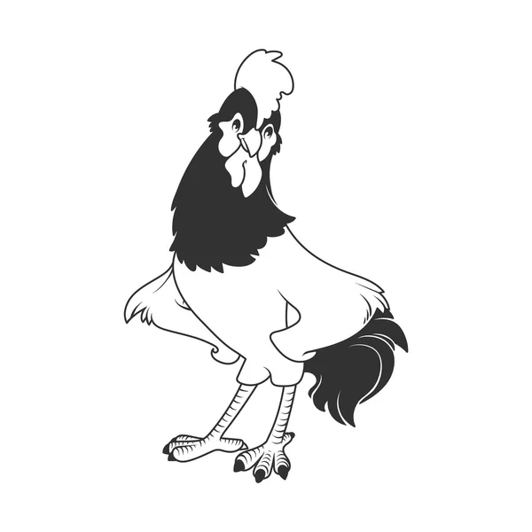 Coq - symbole de 2017 . — Image vectorielle