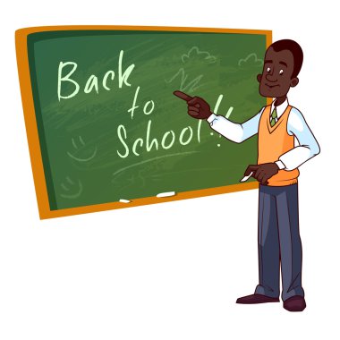 Çizgi film öğretmen okul yönetimi standları