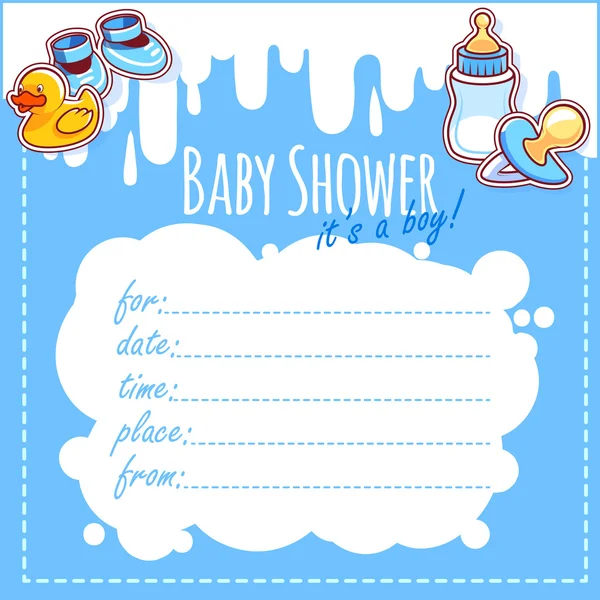 invitaciones de beby shower