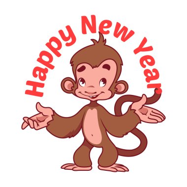 2016 - bir maymun sembolü.