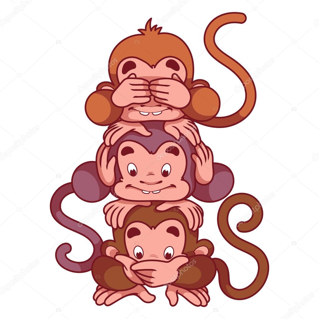 Symbol of 2016 - a monkey