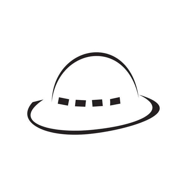 Ruimtewezens. UFO-pictogram geïsoleerd op een witte achtergrond in EPS10 — Stockvector