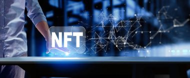 Finansal olmayan bir NFT için modern bilgisayarla çalışan bir iş adamı, benzersiz bir şeyi temsil eden bir tür şifreleme sistemidir..