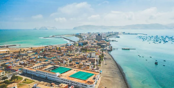 Aerial View Punta Callao Peru Panoramic View — Stock Photo, Image