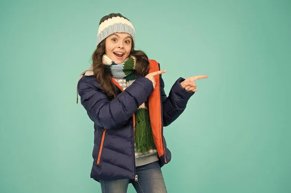 Designed for comfort. Fashion girl winter clothes. Fashion trend. Fashion coat. Warming up. Casual winter jacket more stylish have more comfort features. Female fashion. Children clothes shop