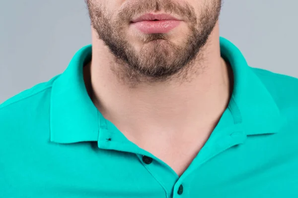 Barba, baffi design nel salone di barbiere — Foto Stock
