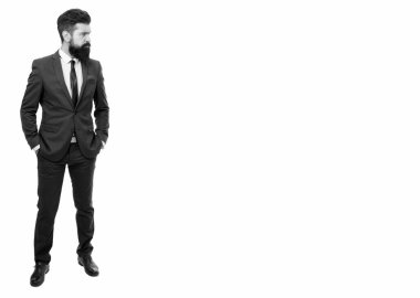 Şimdi başla. İş adamları işe başlamayı düşünüyor. Girişim işi. Girişimci şirket. Başarılı küçük işletme sahipleri. Resmi takım elbiseli sakallı adamlar. Girişimleri oluşturuluyor