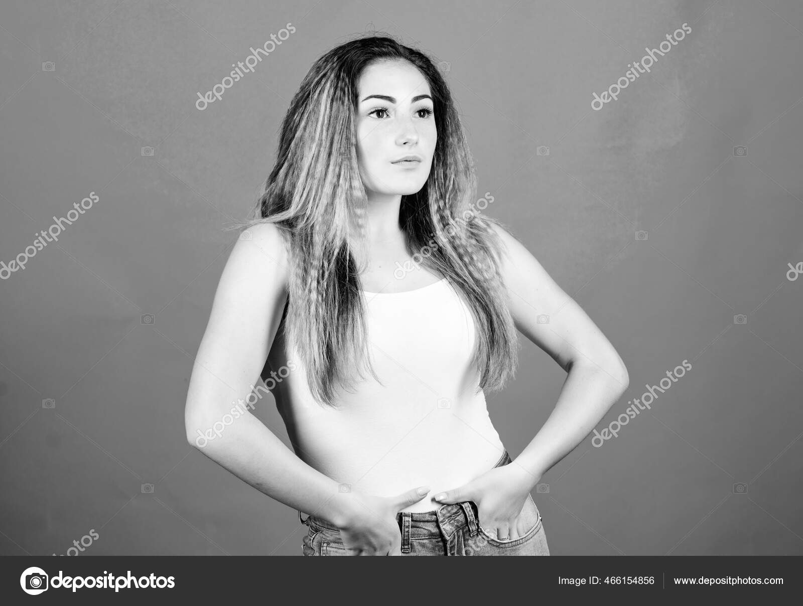 Voluminous crimped hair. Crimped hairstyles. Woman stylish hairstyle on blue background. Hair crimping method styling hair becomes wavy. Styling cosmetic product. Hairdresser salon. Damaged hair Stock Photo by ©stetsik 466154856 Voluminous crimped hair. Crimped hairstyles. Woman stylish hairstyle on blue background. Hair crimping method styling hair becomes wavy. Styling cosmetic product. Hairdresser salon. Damaged hair Stock Photo by ©stetsik 466154856