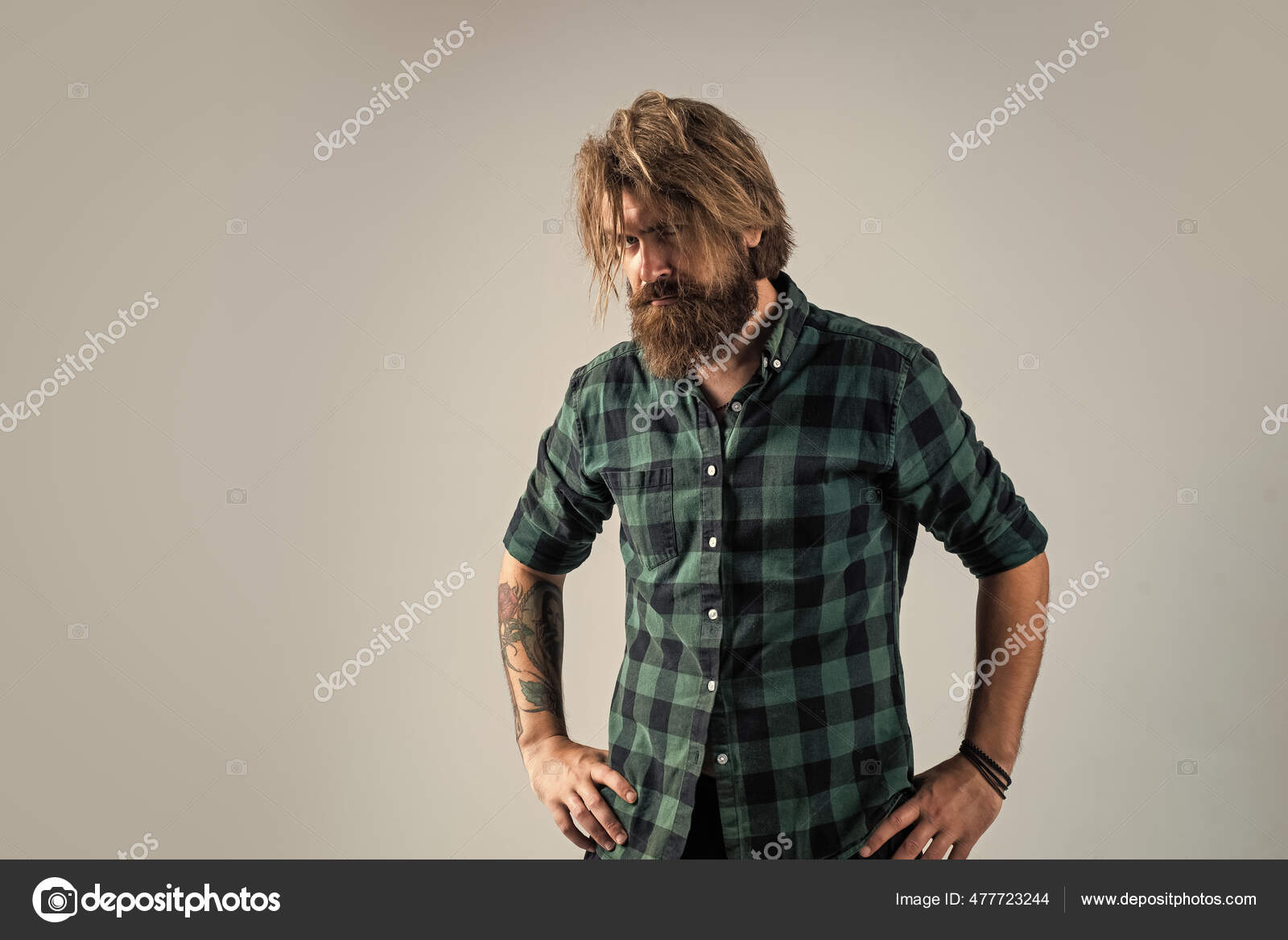 Chemise hipster homme sale