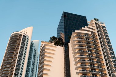 Sunny Isles Beach, Miami Florida, USA - March 24, 2021: trump international beach resort. hotel