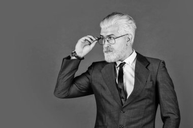 Liderlik kavramı. İyi hazırlanmış CEO bölüm başkanı. Ofis çalışanı. İş adamı yaşam tarzı. İş itibarı. Resmi moda. Yakışıklı iş adamı. Ciddi niyetler. İş adamı resmi takımı