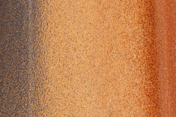 Hoja de metal oxidado corrosión textura fondo color naranja, fondo oxidado — Foto de Stock