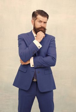 Başarılı girişimci iş adamı yatırımcı, yaratıcı yapımcı konsepti