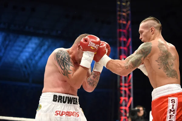 Boxeo para cinturón de campeones — Foto de Stock