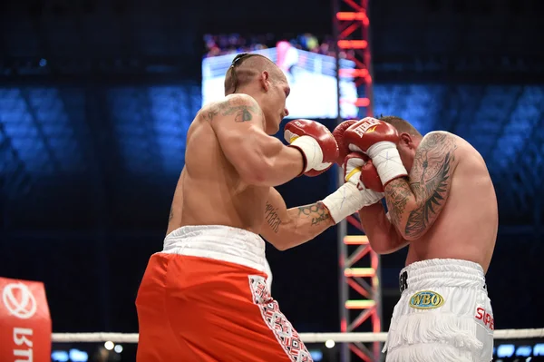 Boxeo para cinturón de campeones —  Fotos de Stock