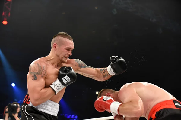 Luta por WBO Inter-Continental cruzador cinturão campeão — Fotografia de Stock