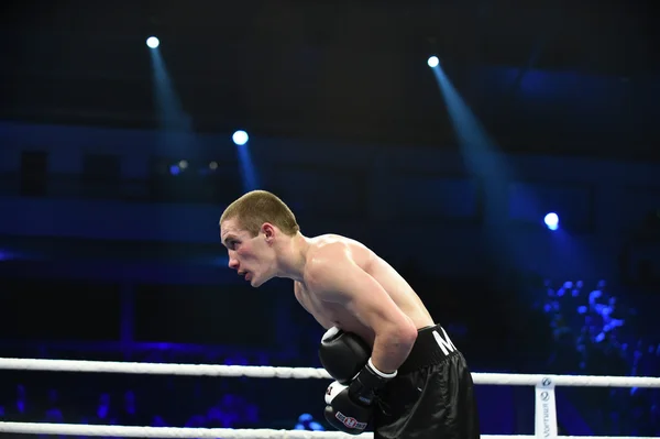Ranking boksen strijd in Paleis van sport — Stockfoto