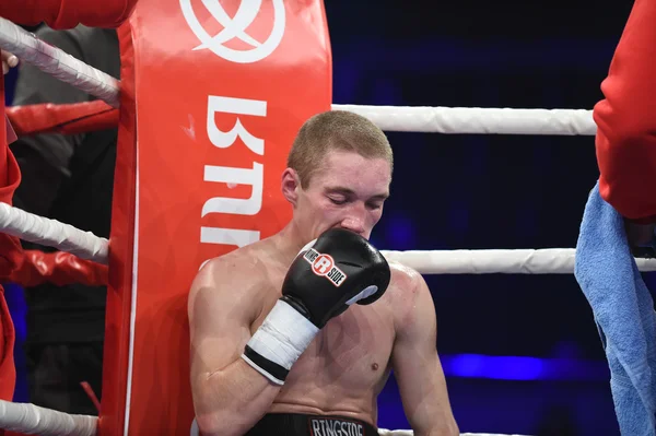 Ranglisten-Boxkampf im Palast des Sports — Stockfoto