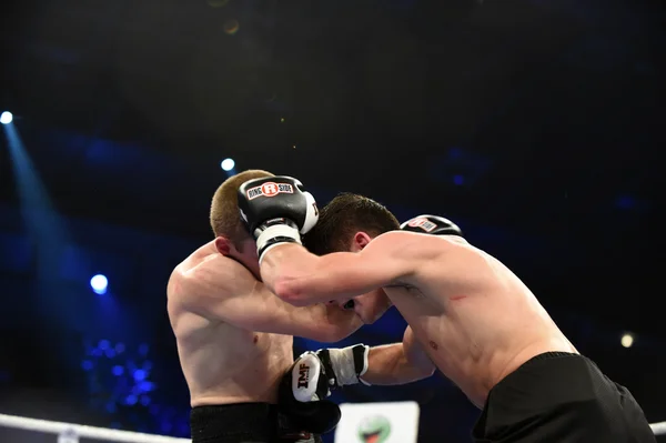 Ranking luta de boxe no Palácio do esporte — Fotografia de Stock